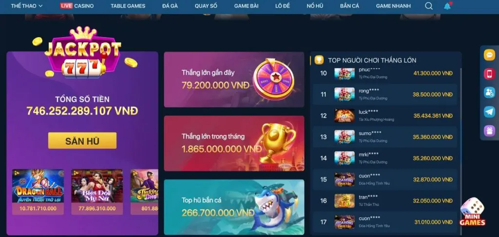 Đặt cược và quay thưởng game nổ hũ ok365m